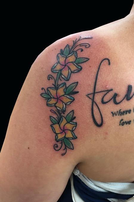 Tattoos - Plumeria - 137936